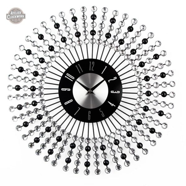 horloge-murale-aluminium-1 Horloge Steampunk en aluminium au design rétro