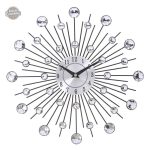 Horloge Steampunk avec perles de cristal