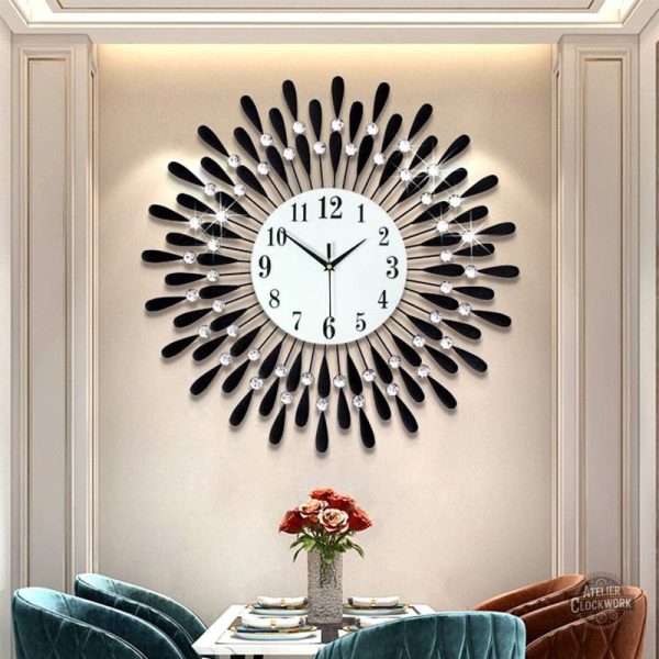 Design rétro-futuriste de l'horloge Steampunk