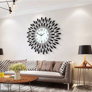Élégante horloge en métal inspirée du Steampunk