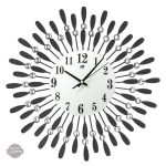 Horloge décorative au style rétro et industriel