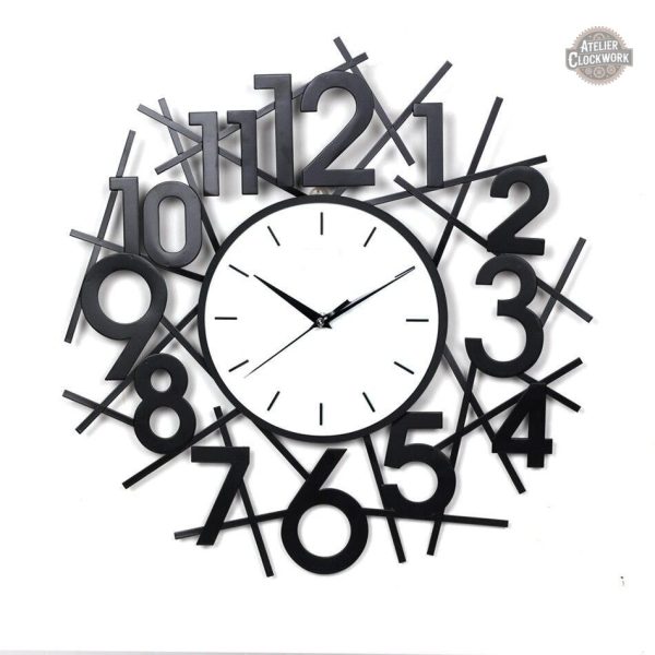Horloge Steampunk en acier inoxydable
