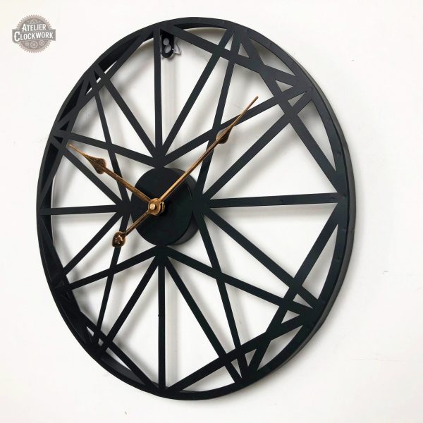 Horloge rétro-futuriste Carrington pour une ambiance vintage