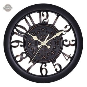 Horloge Steampunk Old Fashion Way avec design rétro-futuriste