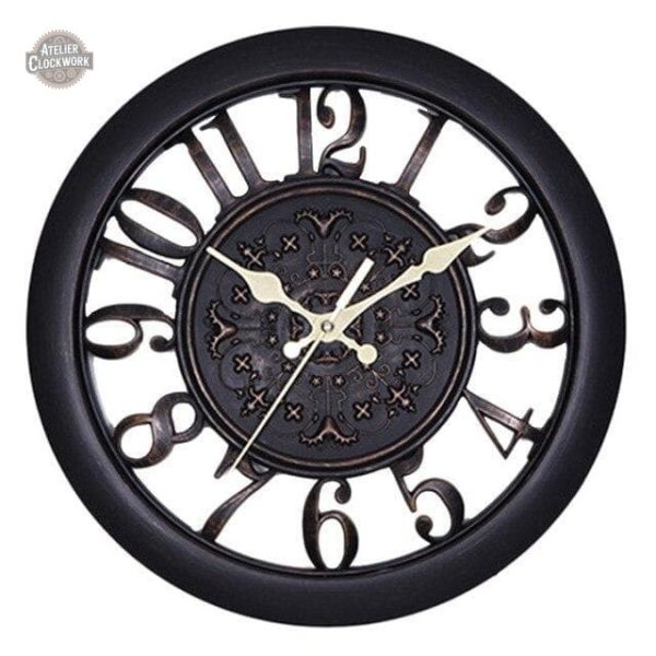 horloge-murale-steampunk-1 Horloge Steampunk Old Fashion Way avec design rétro-futuriste