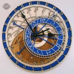 Horloge astronomique Steampunk au design rétro