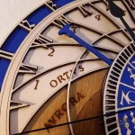 Horloge Steampunk avec mécanisme visible