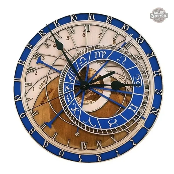 Horloge astronomique au charme d'antan