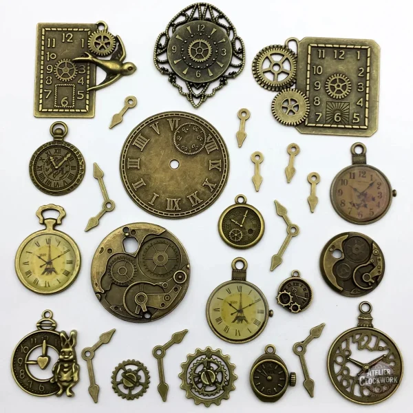 horloge-steampunk-engrenages-1 Engrenages horloges Steampunk DIY