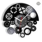 Style rétro avec horloge steampunk