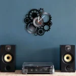 Design vinyle noir steampunk