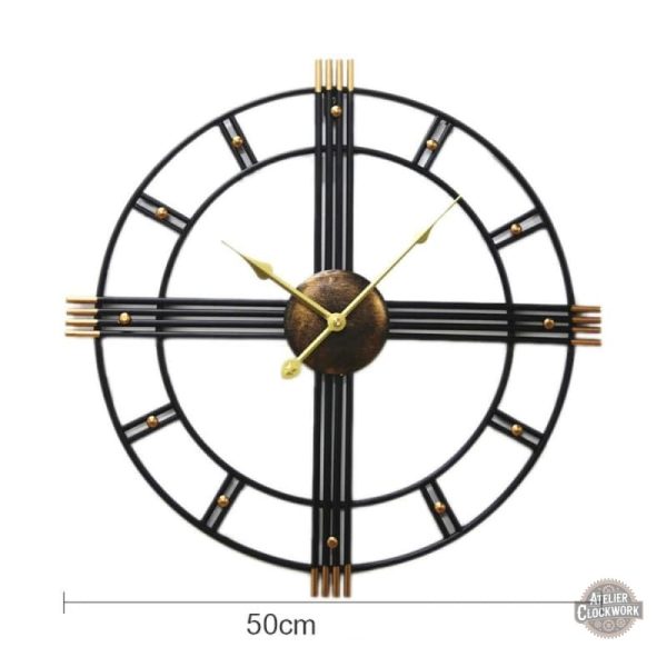 Horloge Steampunk, pièce maîtresse pour décor vintage