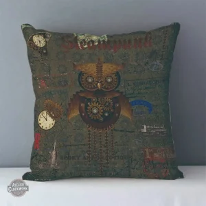Housse de coussin style industriel vintage