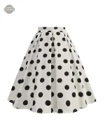 Jupe Vintage à Pois - Brenda Lee