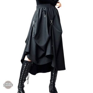 Jupe gothique taille haute Harajuku