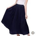 Jupe Longue Taille Haute - Bohème Mousseline