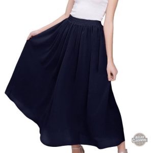Jupe Longue Taille Haute - Bohème Mousseline