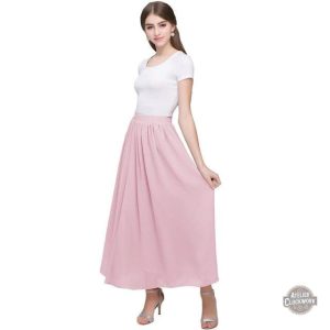 Jupe Bohème en mousseline pour un style élégant