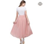 Mousseline légère pour une jupe bohème chic