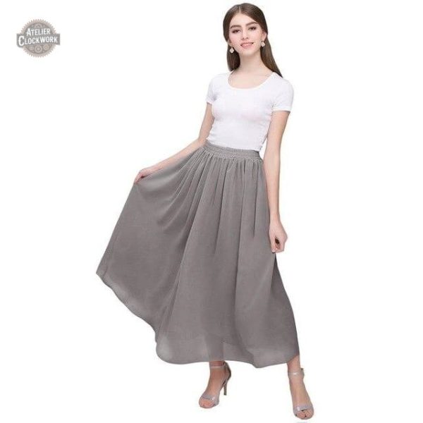 Jupe taille haute pour une allure raffinée