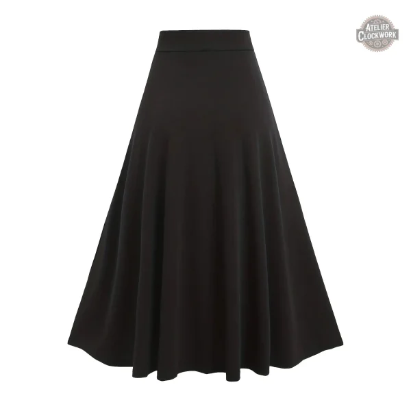 Jupe longue style victorien pour un look steampunk