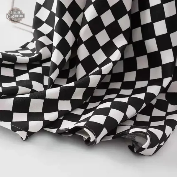 Jupe à carreaux pour un style vintage moderne
