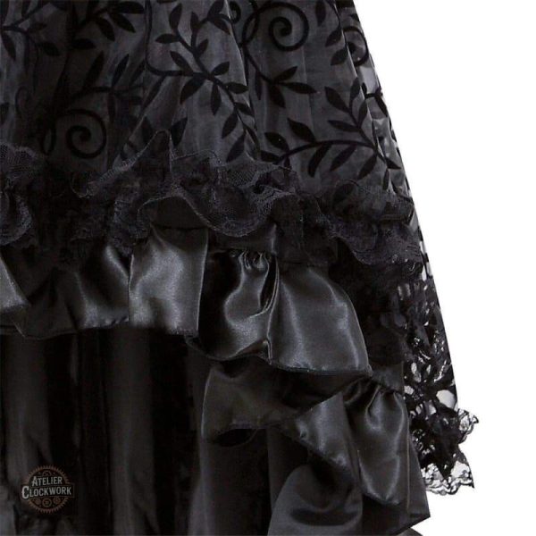 Jupe steampunk marron pour un style original
