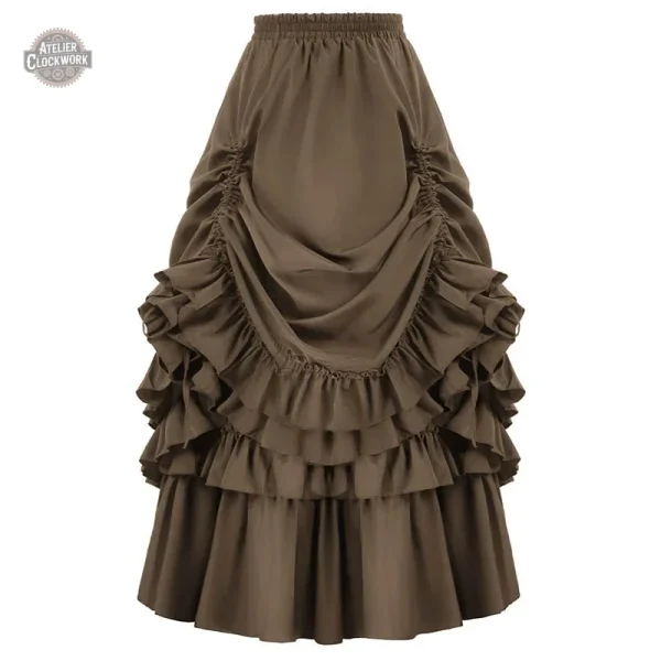 Jupe à volants pour un look steampunk