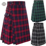 Jupe Tartan Midi Steampunk