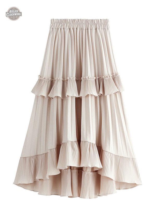 Jupe vintage inspirée du style steampunk pour les occasions