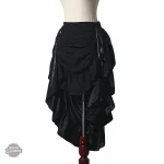 Jupe inspirée du style victorien, idéale pour les événements steampunk