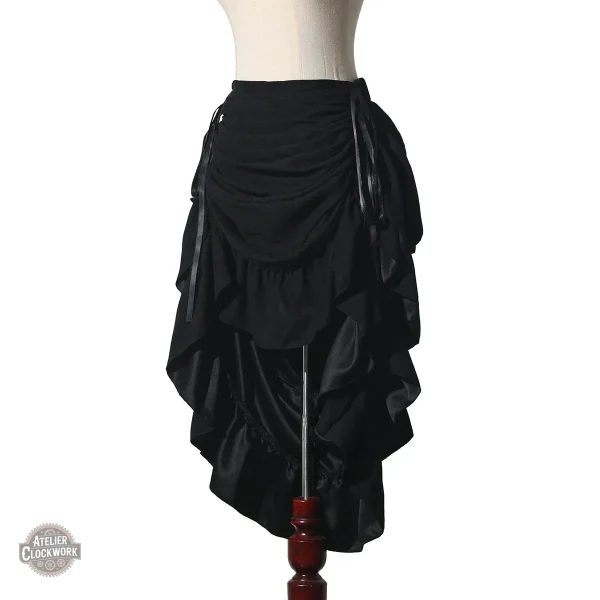 Jupe inspirée du style victorien, idéale pour les événements steampunk