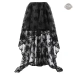 Jupe Vintage Grande Taille Fleurs Steampunk
