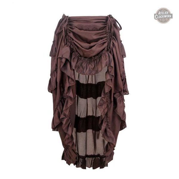 jupe-western-steampunk-store-1 Jupe Far West - Kitty Leroy pour style steampunk