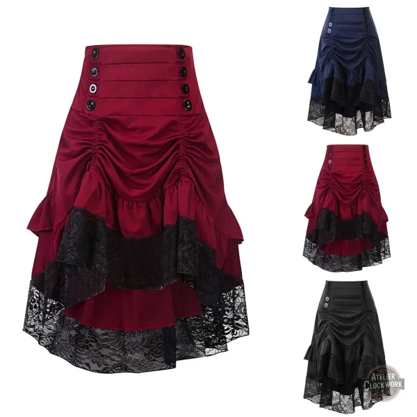 jupe-western-saloon-steampunk-store-1 Jupe Western - Saloon Style pour femme