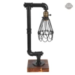 Lampe industriel steampunk au design unique