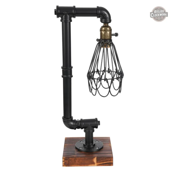 Lampe industriel steampunk au design unique