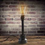 Lampe de Table Steampunk en métal