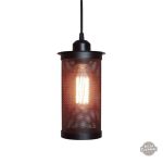 Lampe suspension Steampunk Newton design industriel