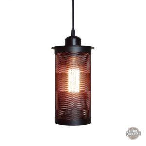 Lampe suspension Steampunk Newton design industriel