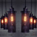 Suspension Newton style vintage steampunk pour intérieur