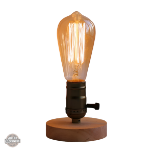 Lampe industrielle minimaliste au design steampunk