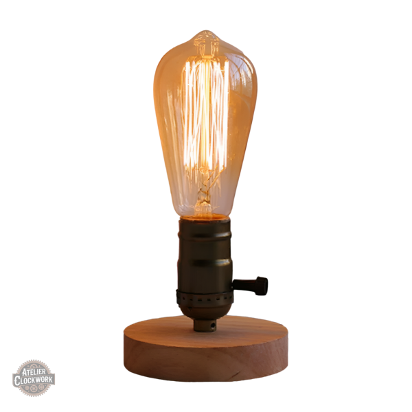 lampe-industrielle-minimaliste-1 Lampe industrielle minimaliste au design steampunk