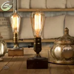 Accessoire lumineux steampunk avec un look épuré
