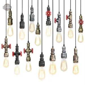 Ampoule Suspendue Steampunk
