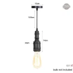 Suspension au style vintage