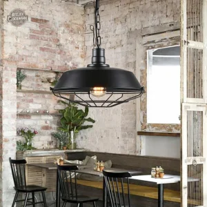 Luminaire Leeds inspiré du style industriel