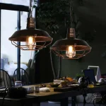Plafonnier design Leeds pour ambiance steampunk