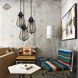Lampe Edison en métal pour ambiance steampunk