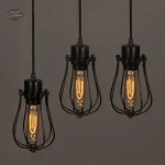 Lampe steampunk Edison pour décoration intérieure unique